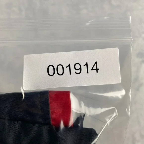 Vintage USA Olympics Jacket Mens Small Black Red Colorblock 90s JC Penney Vented - Picture 13 of 13